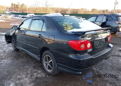 2007 Toyota Corolla S z USA, uszkodzony, nr VIN 2T1BR32E47C843935